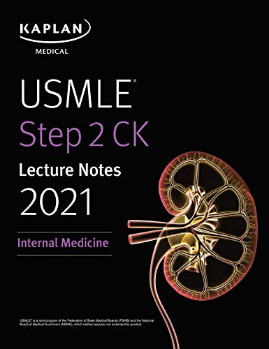 USMLE مرحله 2 CK داخلی  2021: یادداشت های سخنرانی - آزمون های امریکا Step 2